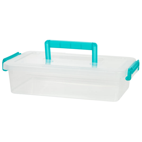 IRIS Modular 2.7 qt Plastic Tubs & Totes & Reviews Wayfair